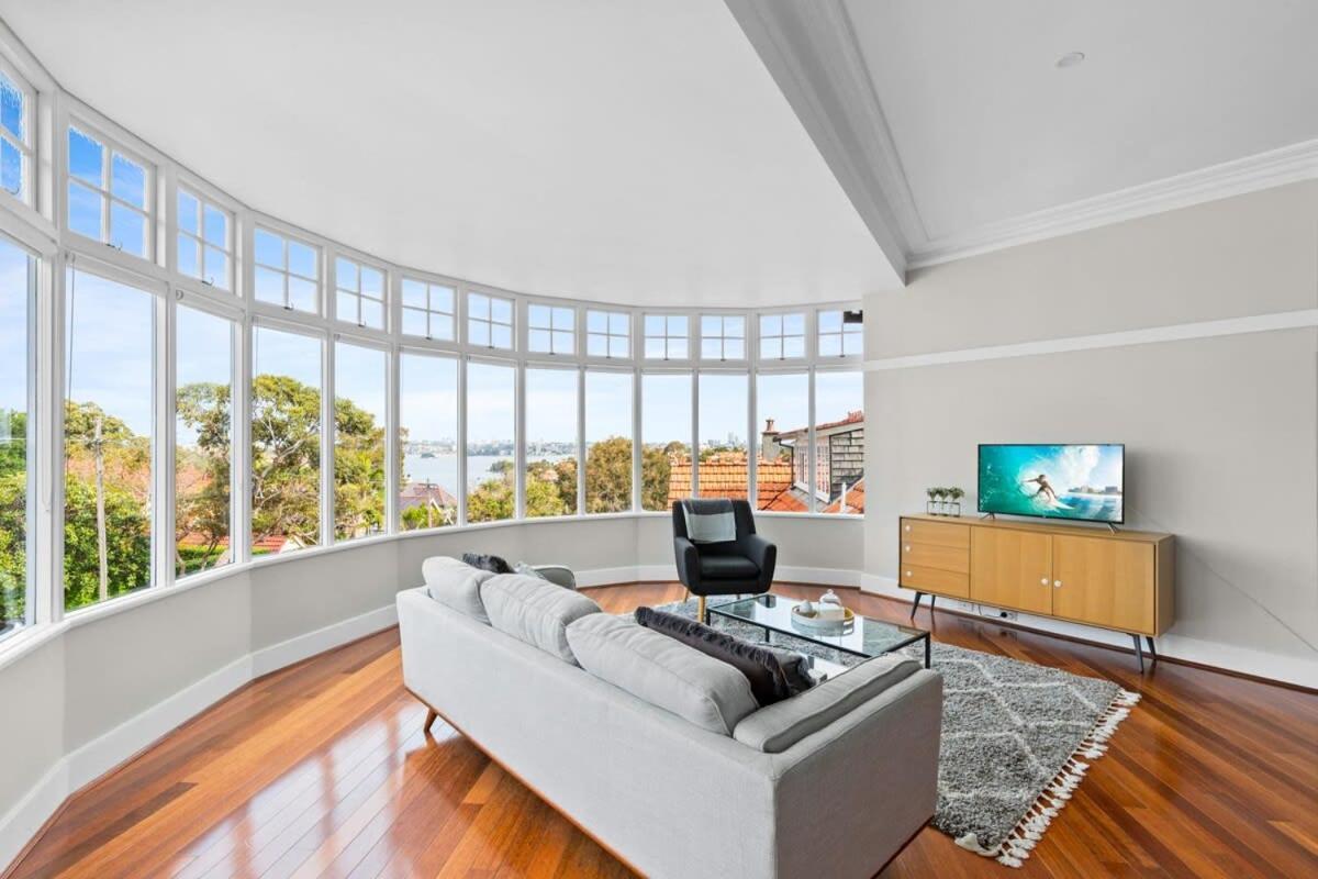 Huge Harbour View Apartment In Historic Home Sydney Eksteriør bilde